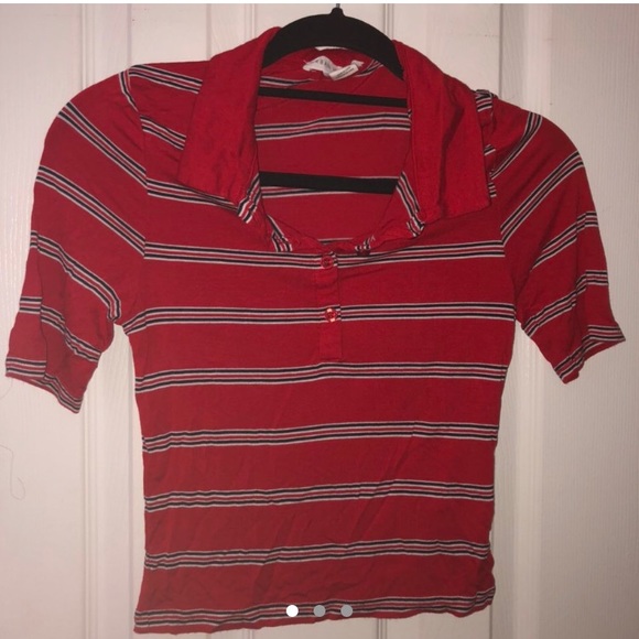 Collard Cropped T-Shirt